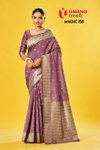 Kl Magic 158 Designer Lichi Silk Wedding Sarees Wholesale Market in Surat